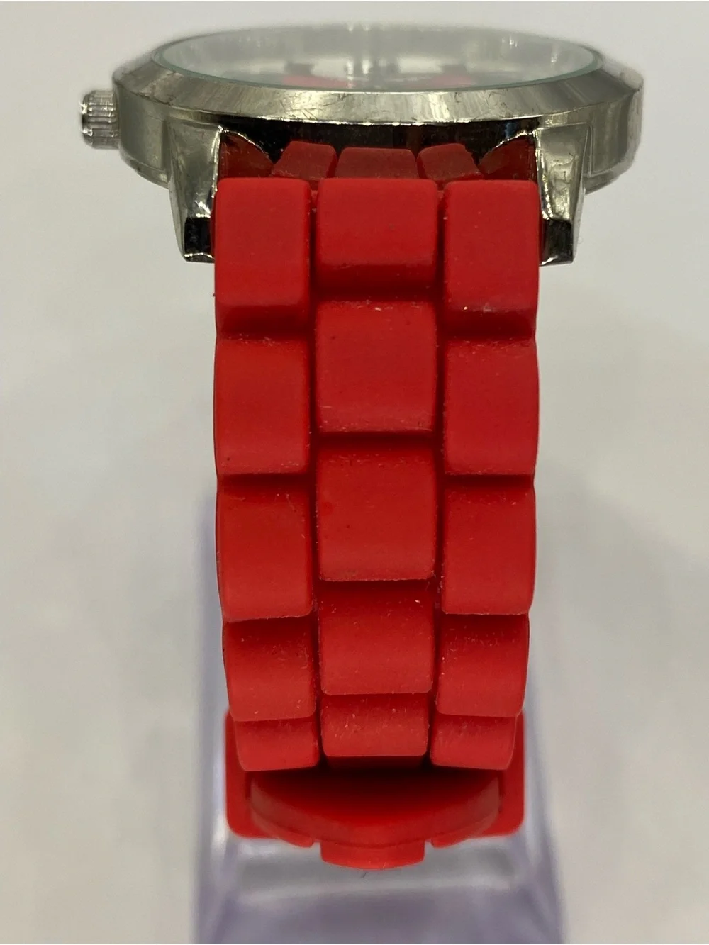 Men’s ^^^ Disney *** Red Minnie Mouse Face Watch ^^^ Collectors ***